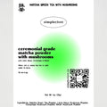 Ceremonial Grade Matcha with Mushrooms | Mindful Matcha Ritual